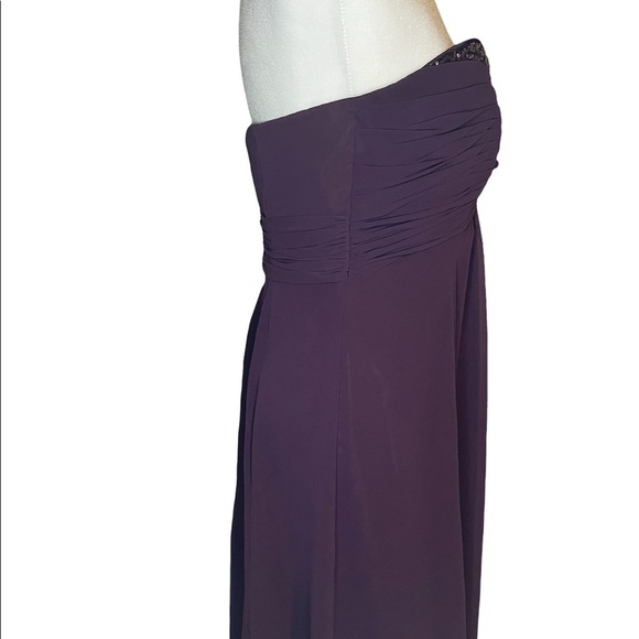 David’s Bridal Empire Waist Chiffon Dress